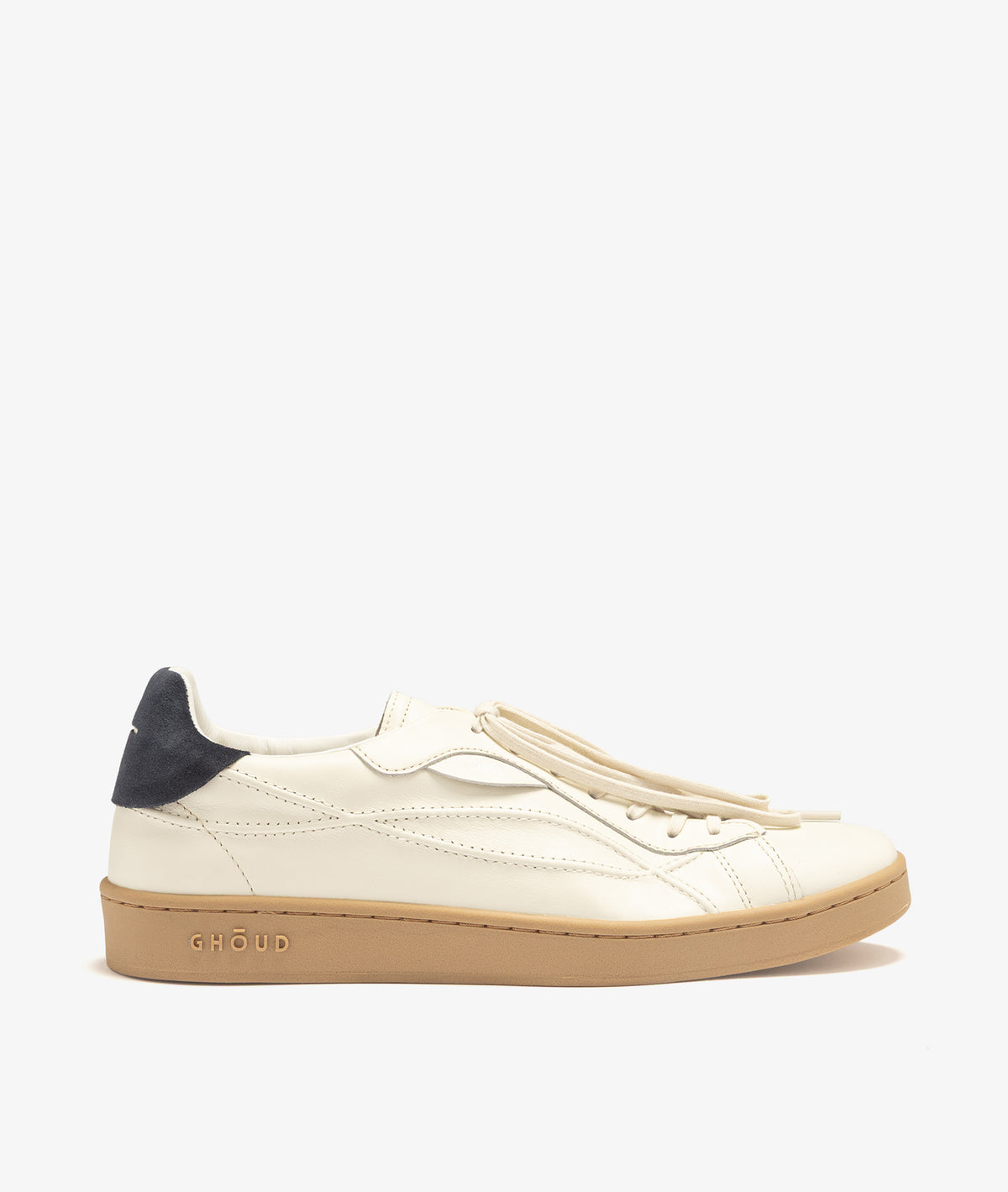 Ghōud Echo Oyster Ivory and Indigo