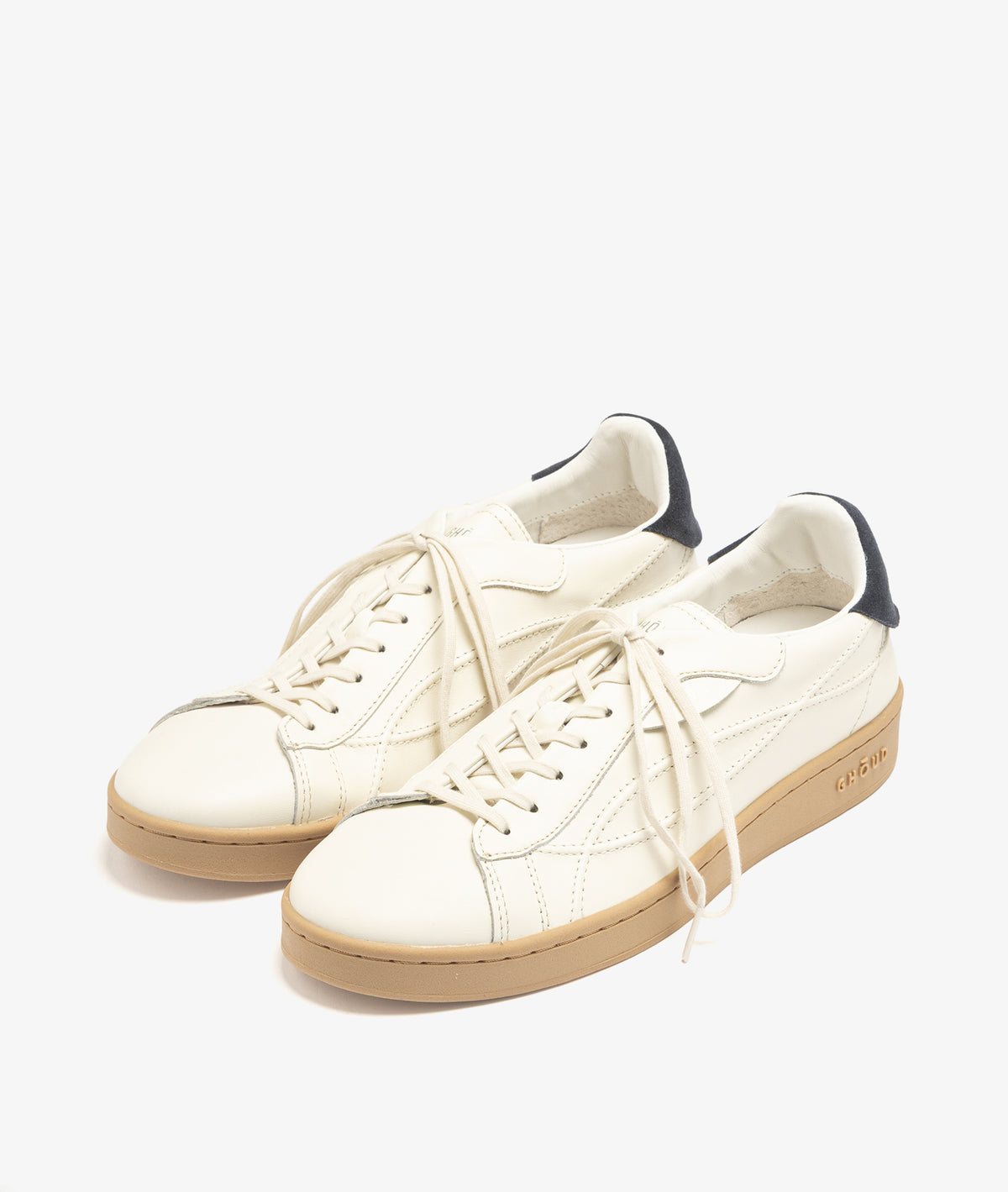 Ghōud Echo Oyster Ivory and Indigo