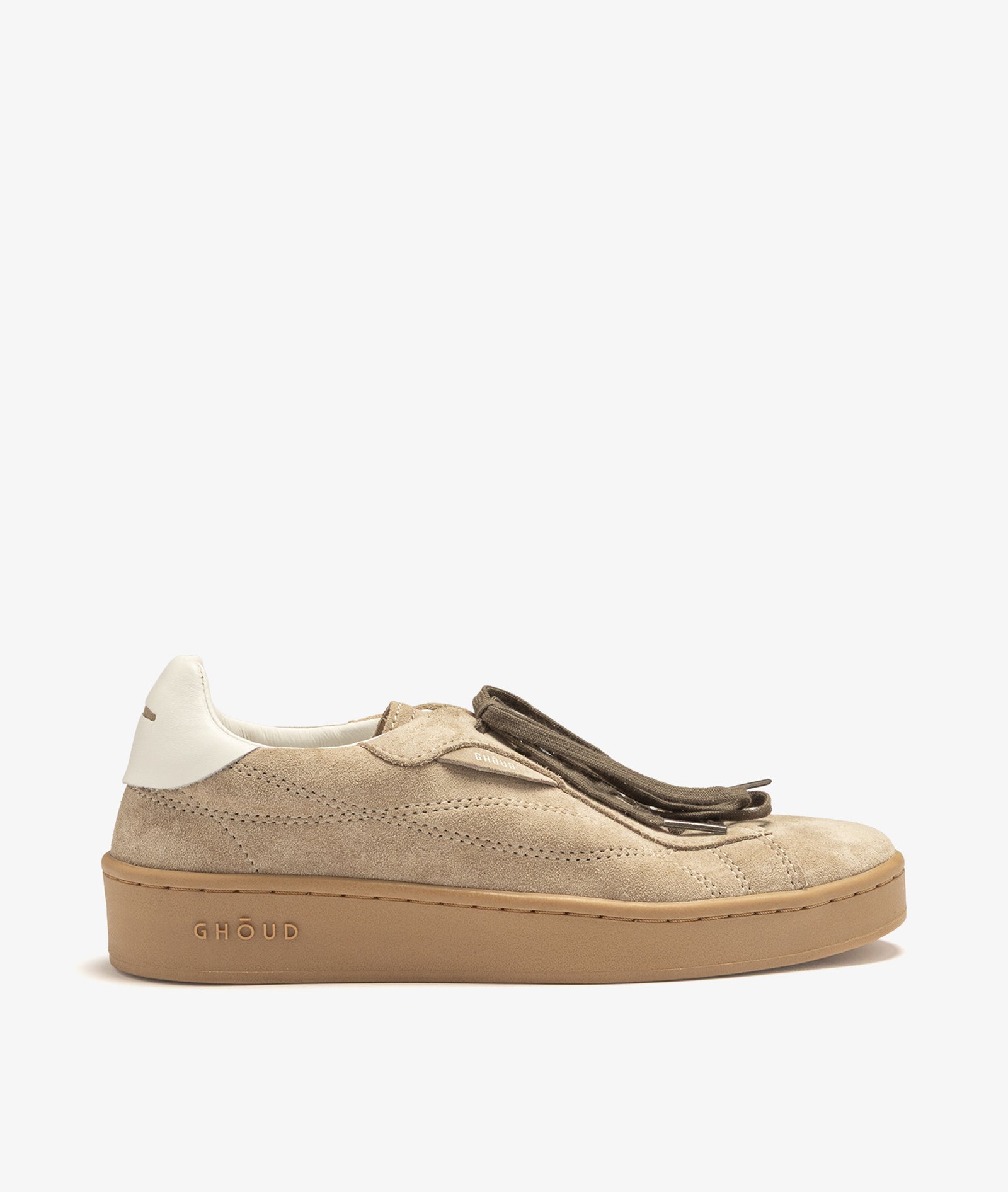 Sneakers Echo in pelle scamosciata Beige Ostrica