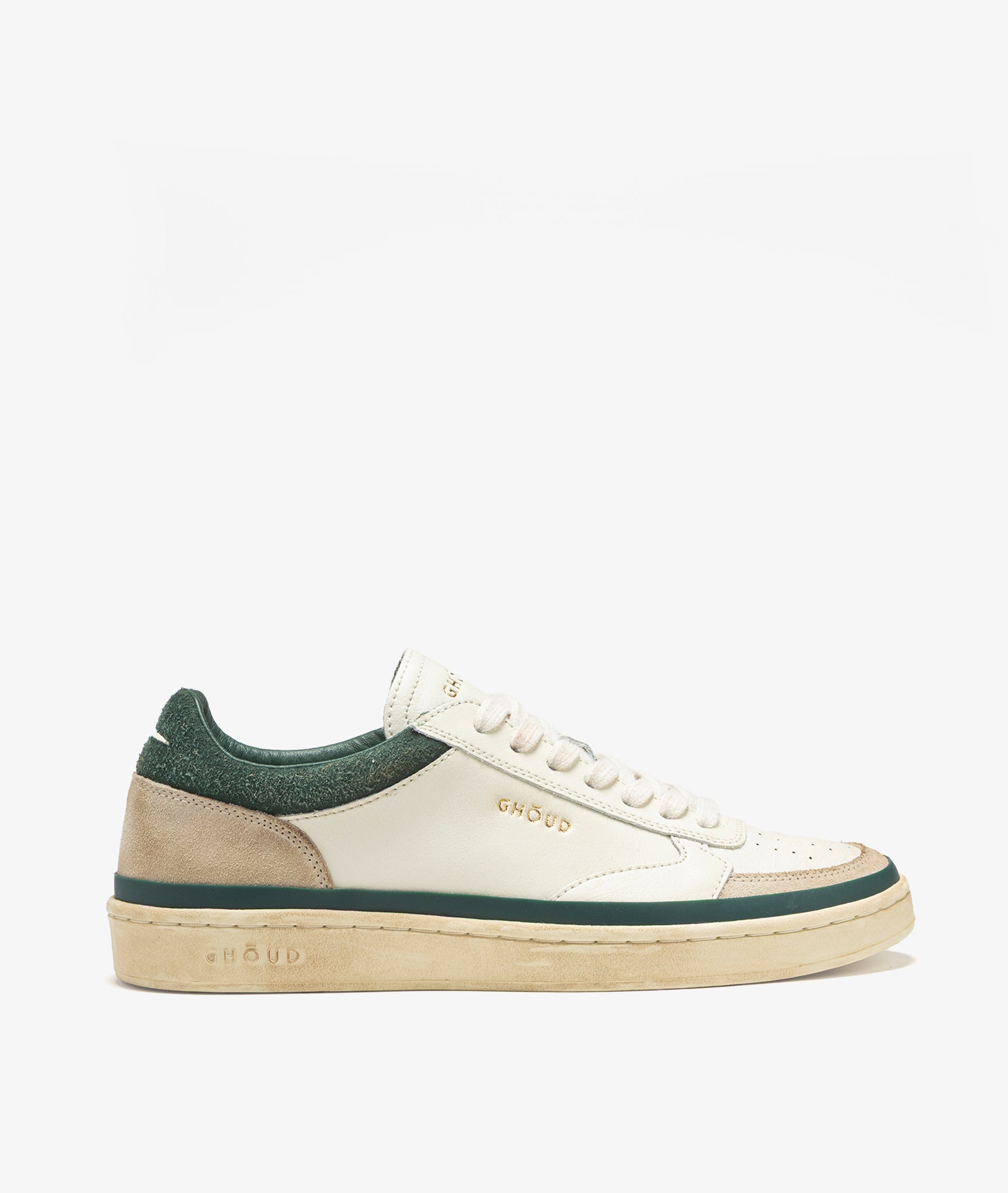 Ghōud Pads Crack Marshmallow Hunter Green