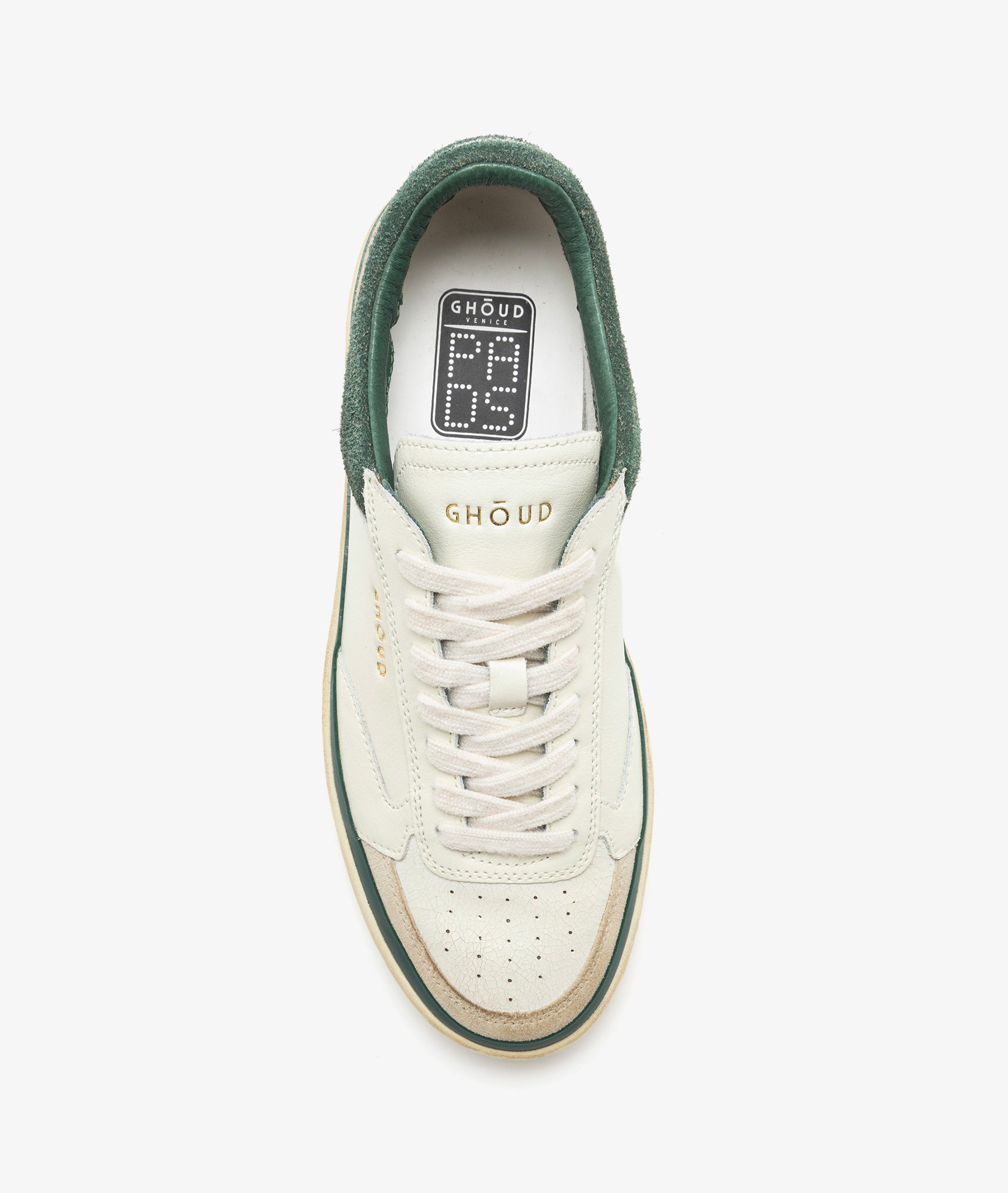 Ghōud Pads Crack Marshmallow Hunter Green