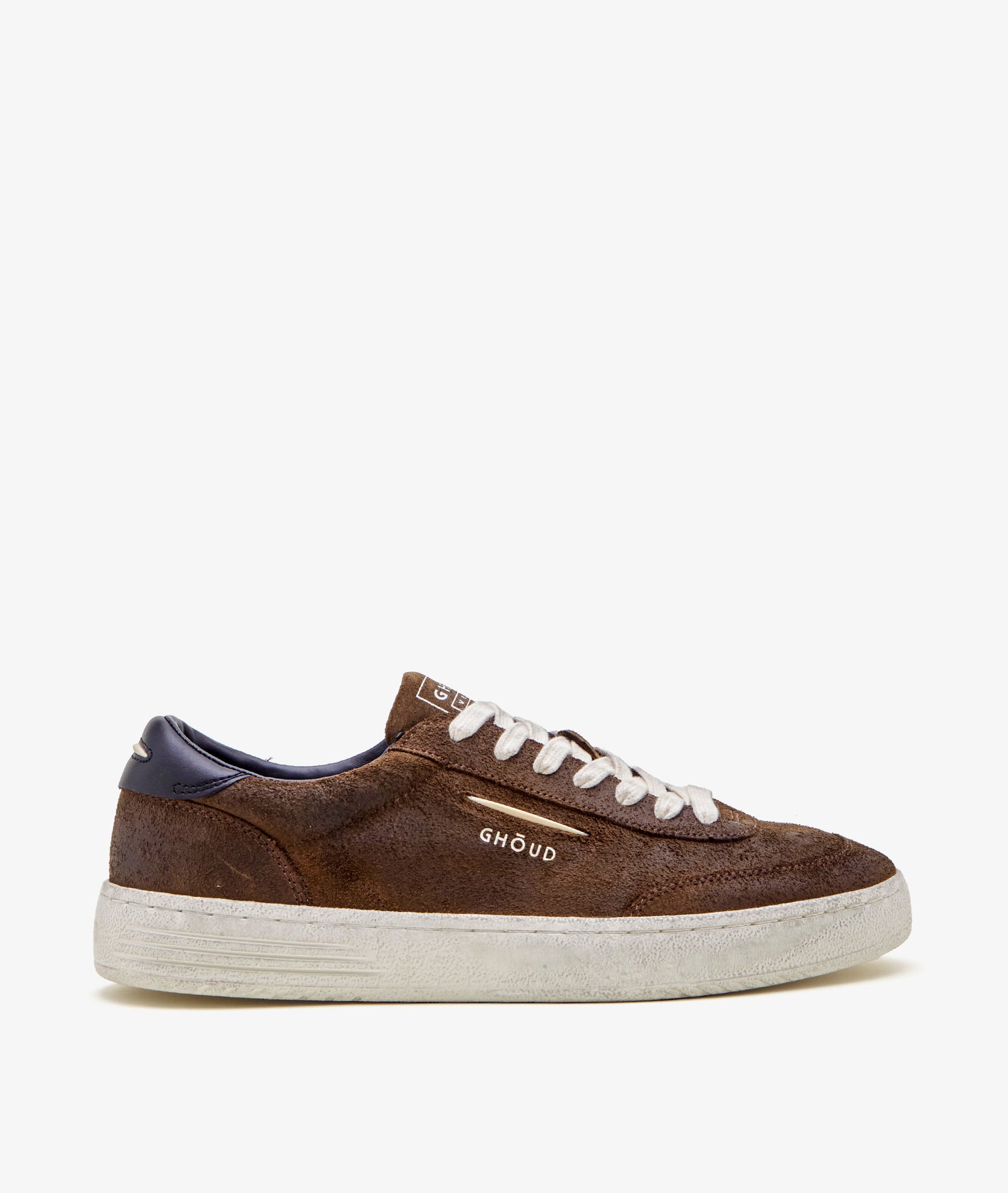 LIDO IN BROWN LEATHER AND SUEDE