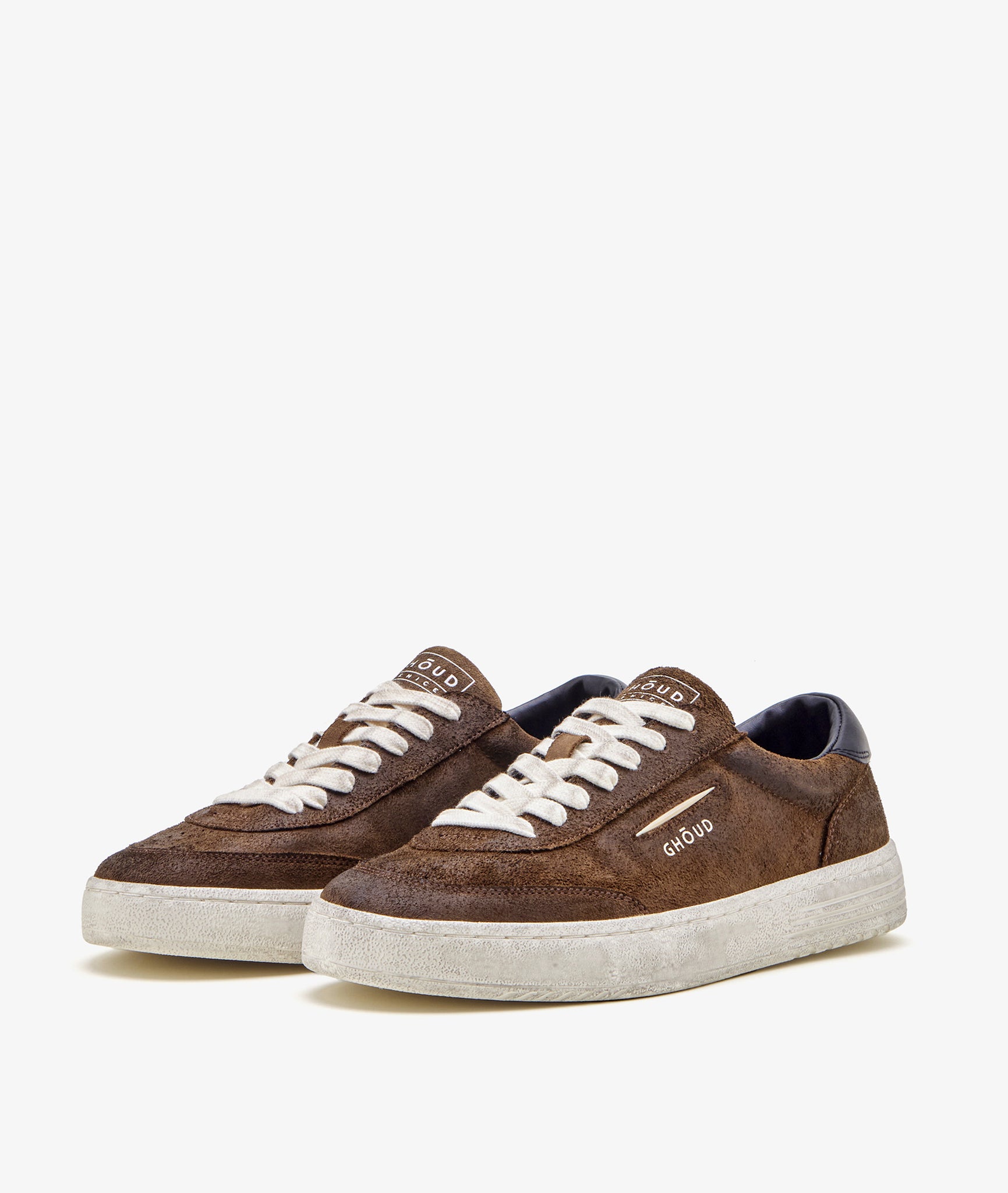 Lido Brown Leather Suede