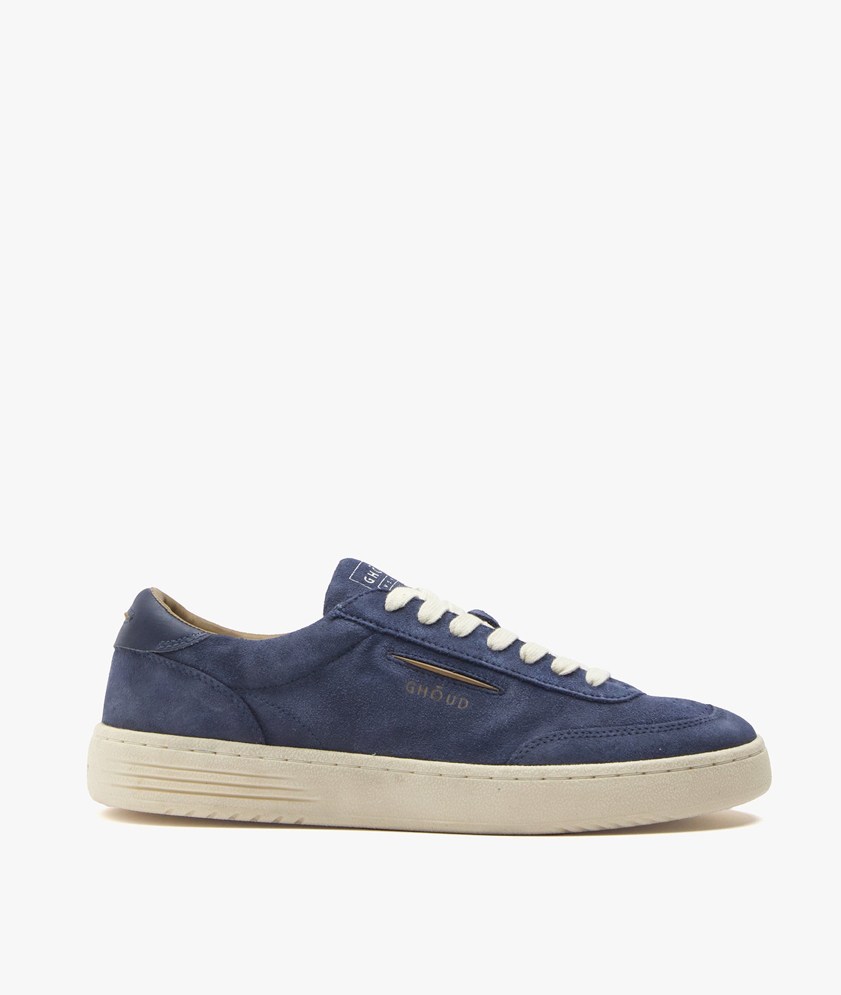 Lido Low Suede Pelle Blu