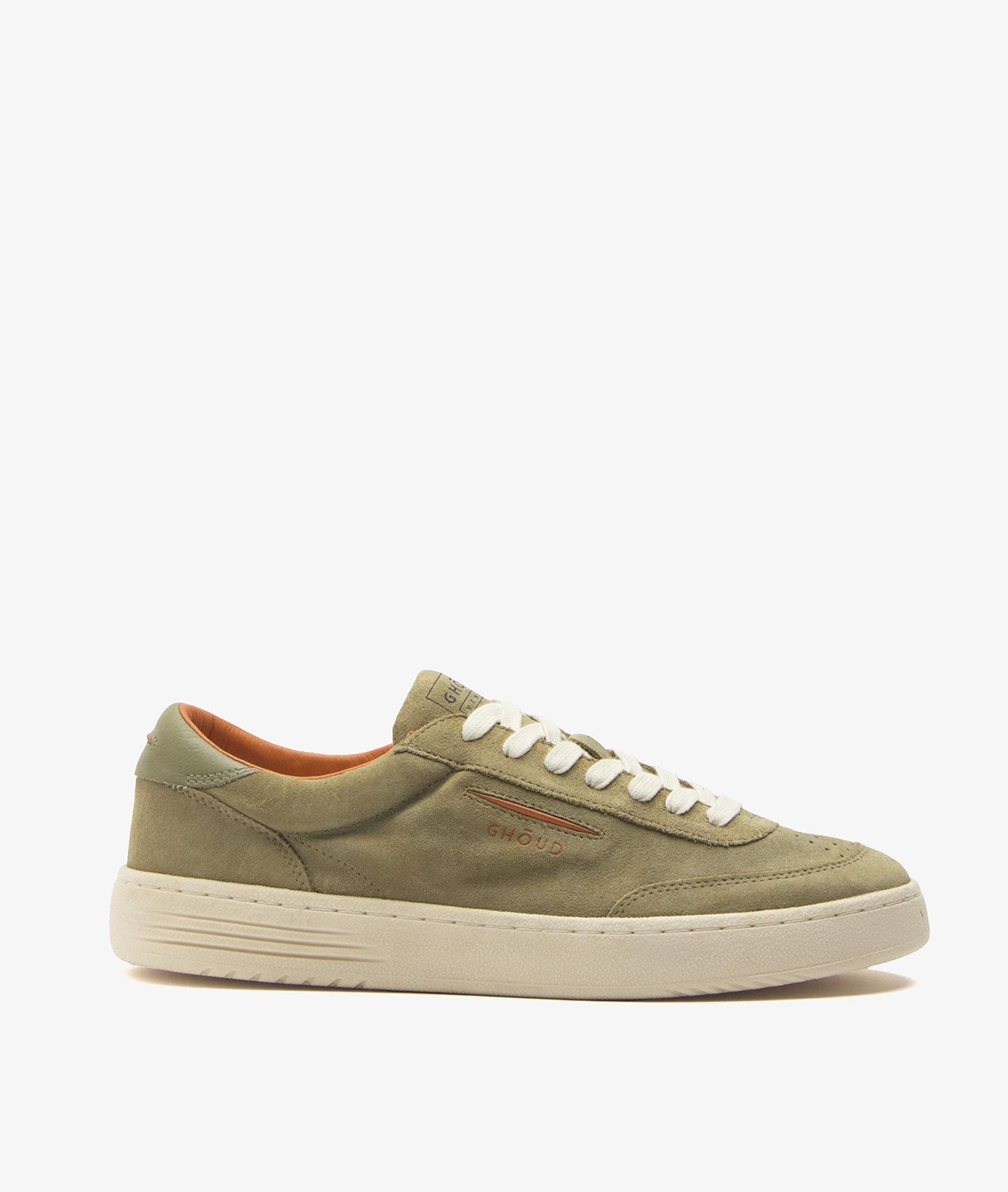 Lido Low Suede Pelle Militare