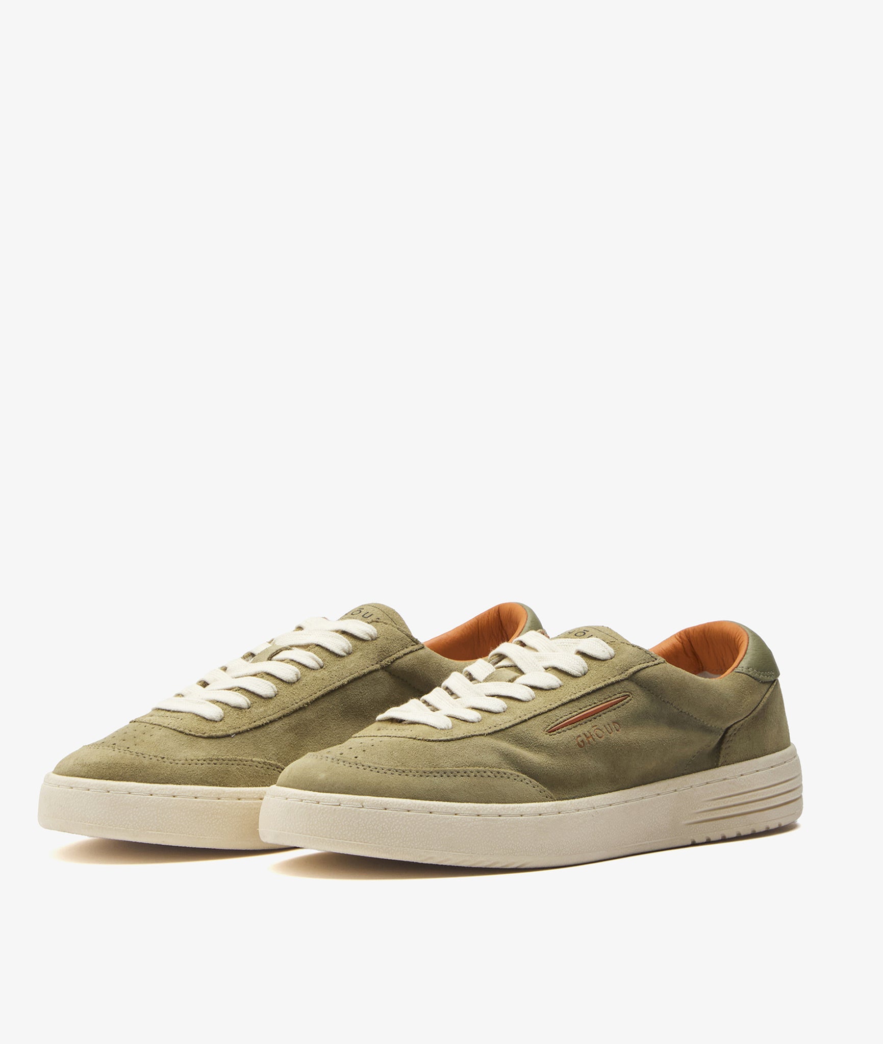 Lido Low Suede Pelle Militare