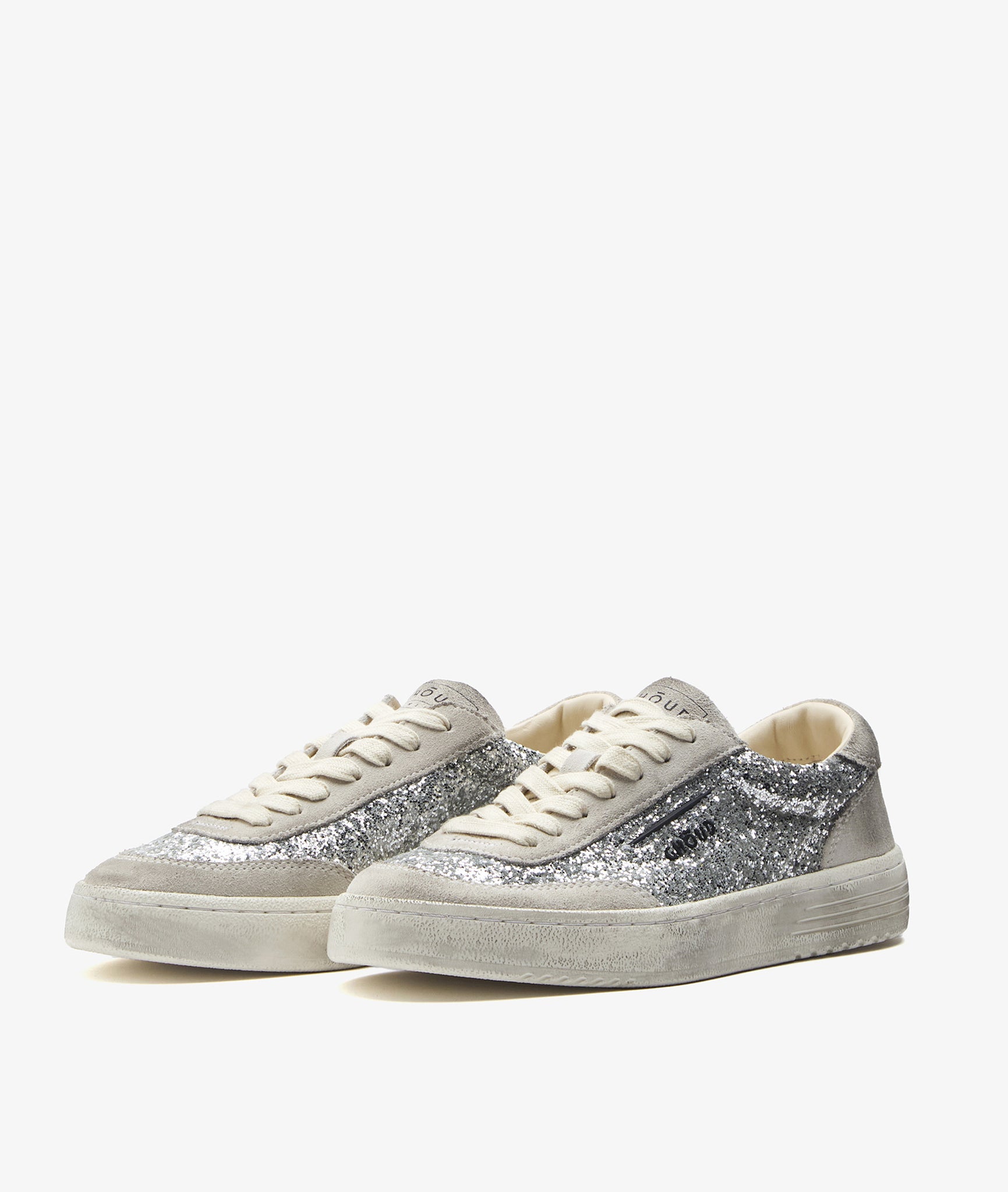 Lido Low Glitter Silber