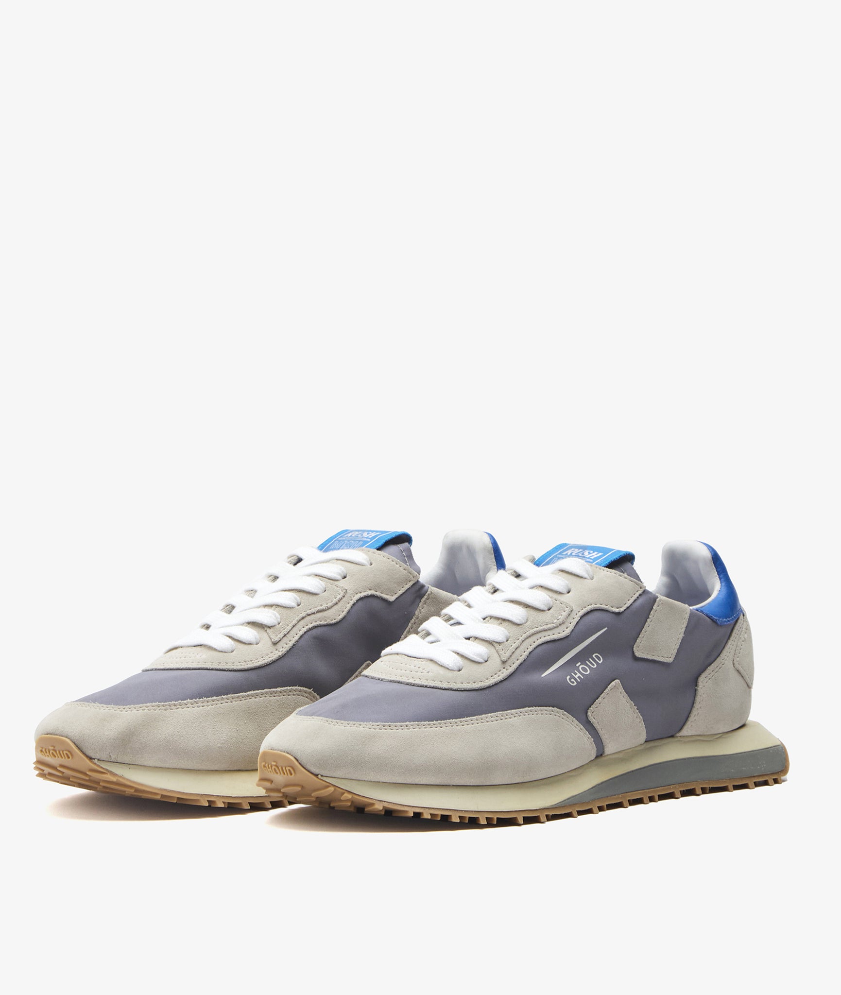 Rush Bicolor Phylon Suede Nylon Grigio Royal Blu