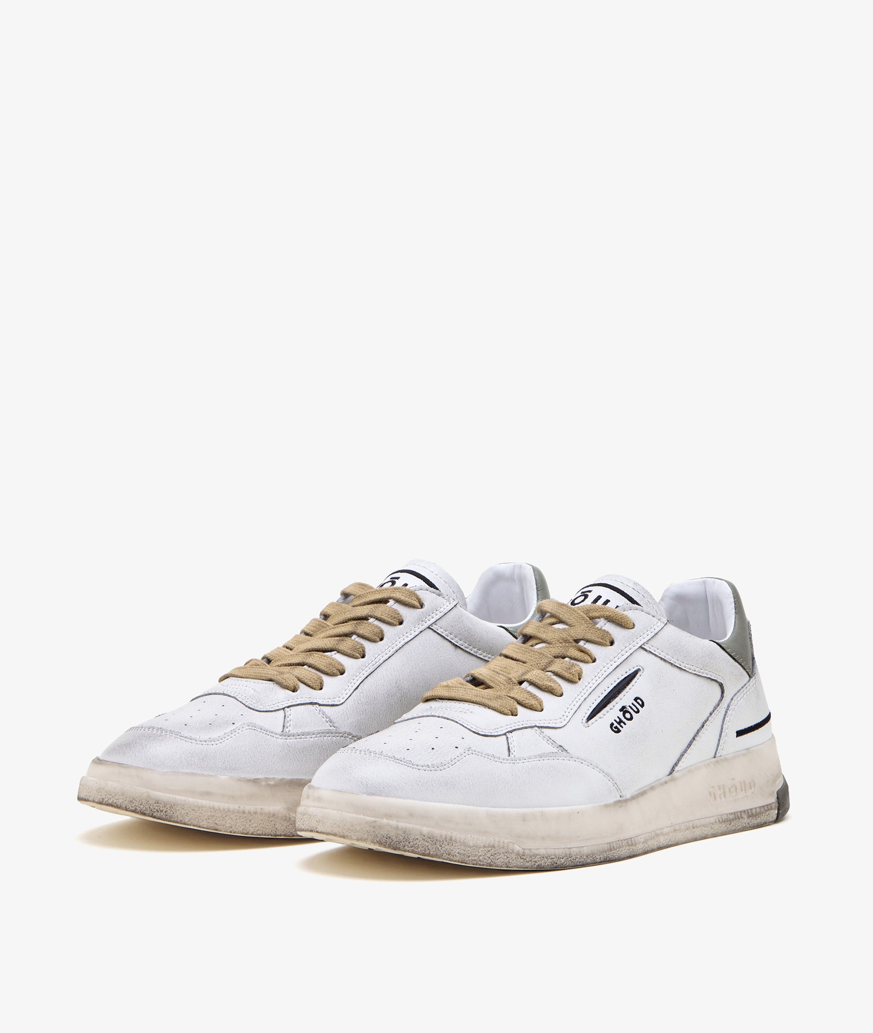 TWEENER LOW BLANC MARRON