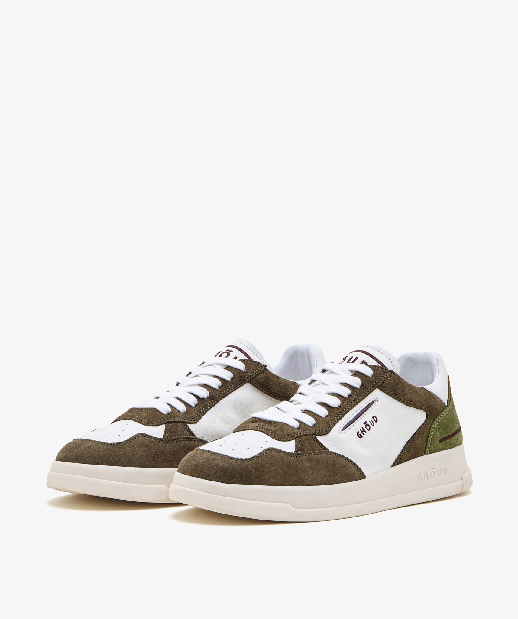 TWEENER LOW BLANC MILITAIRE