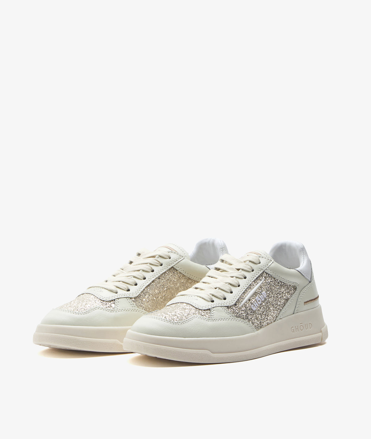 Ghōud Tweener Low Glitter Avorio Platinum